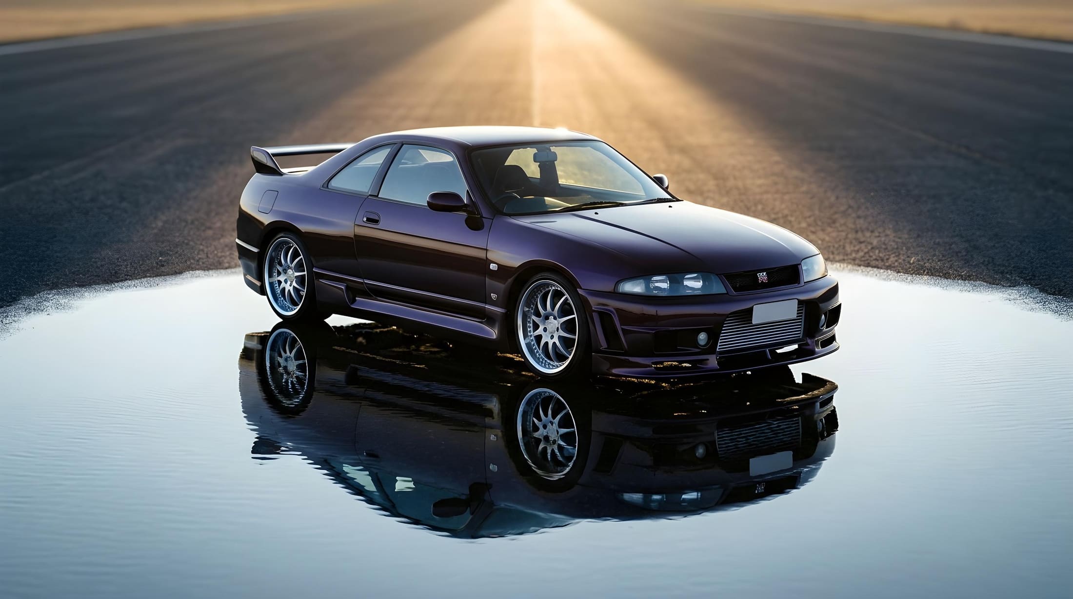 Nissan R33 GTR — HKS Top Mount Turbo Kit · 570hp