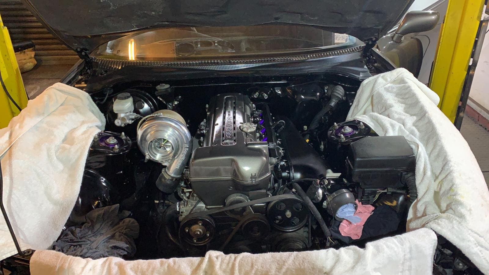 Toyota Supra Mk4 — 2JZ VVTi Single Turbo CD009 Swap — photo 10