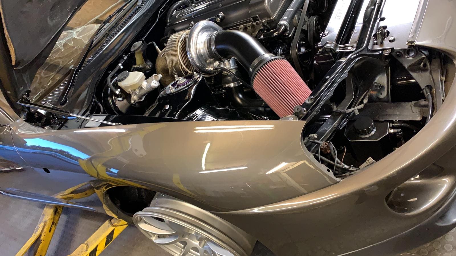 Toyota Supra Mk4 — 2JZ VVTi Single Turbo CD009 Swap — photo 13