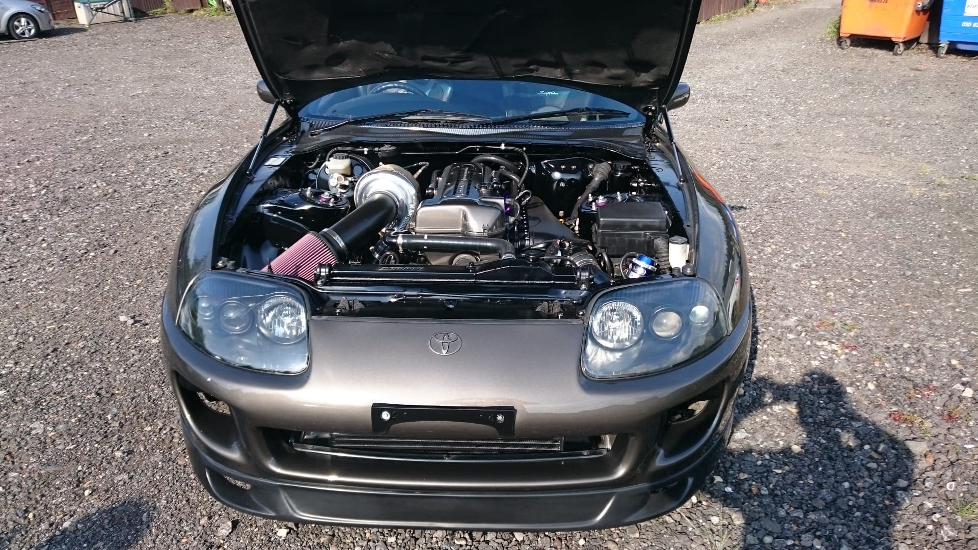Toyota Supra Mk4 — 2JZ VVTi Single Turbo CD009 Swap — photo 18